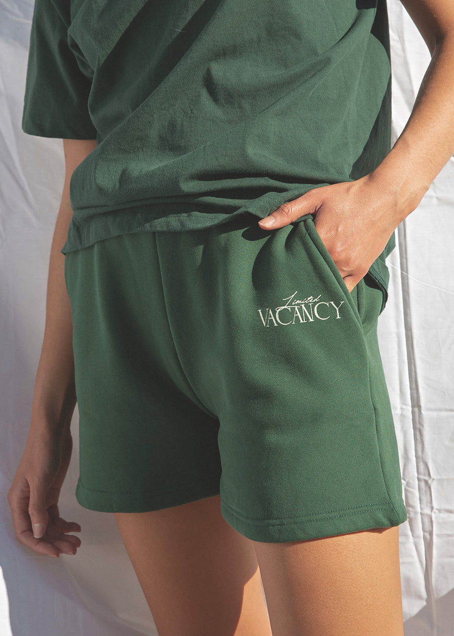 The Club Short - Forest Green